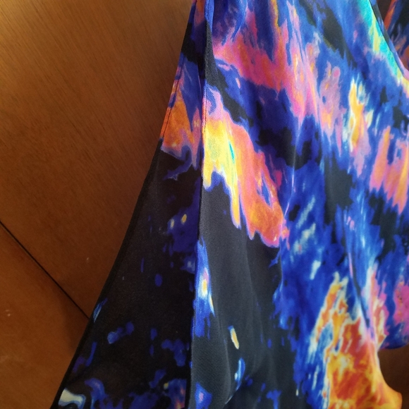 🌠Rampage Tie Dye Blouse - Picture 2 of 6